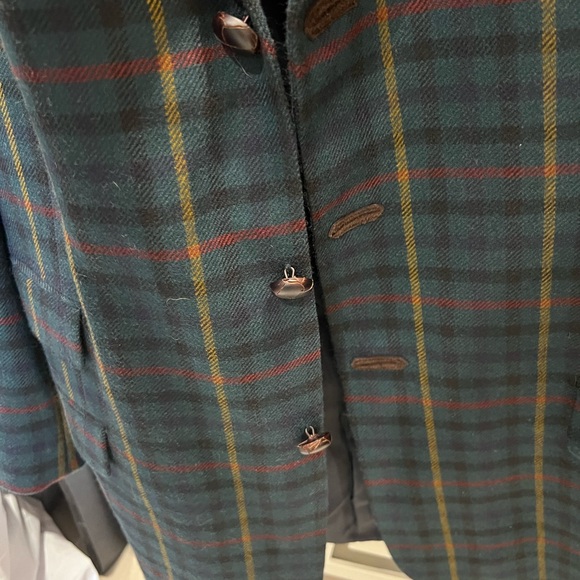 Men’s plaid tartan sport coat - Picture 4 of 7